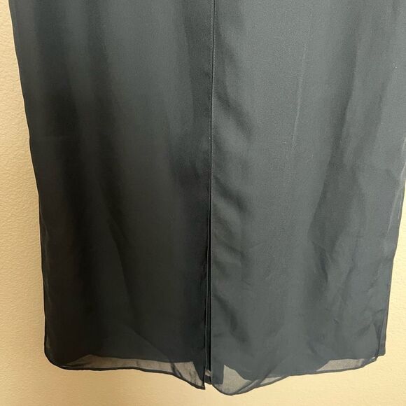 Adrianna Papell Vintage Evening Essentials Chiffon Overlay Pants - Picture 3 of 7